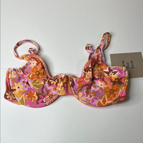 Stone Fox Swim Retro Pop Bikini Set Large - Picture 2 of 6